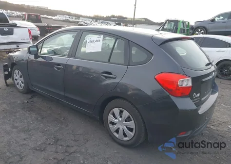 2013 Subaru Impreza 2.0I z USA, uszkodzony, nr VIN JF1GPAA62D2873106